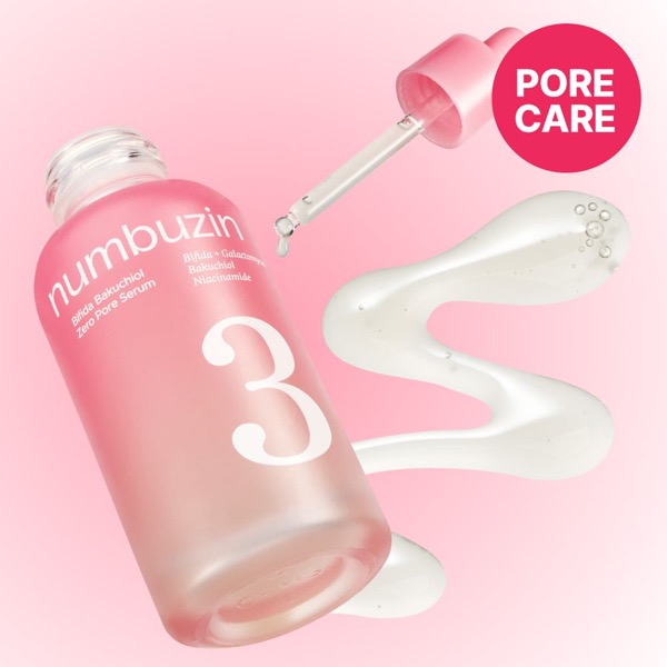 numbuzin No.3 Bifida Bakuchiol Zero Pore Serum